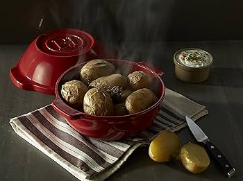 Emile Henry フランス製 パンポット　パン焼き器 Emile Henry Ceramic Bread Pot, Handcrafted in France since